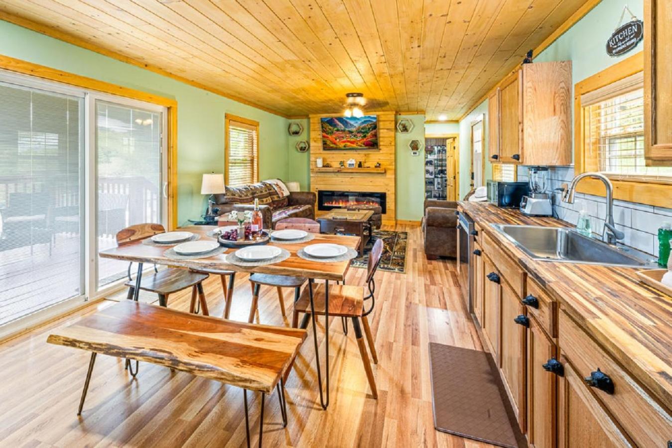 Brand New Tiny Cabin! A Bearly Adventure Sevierville Eksteriør bilde