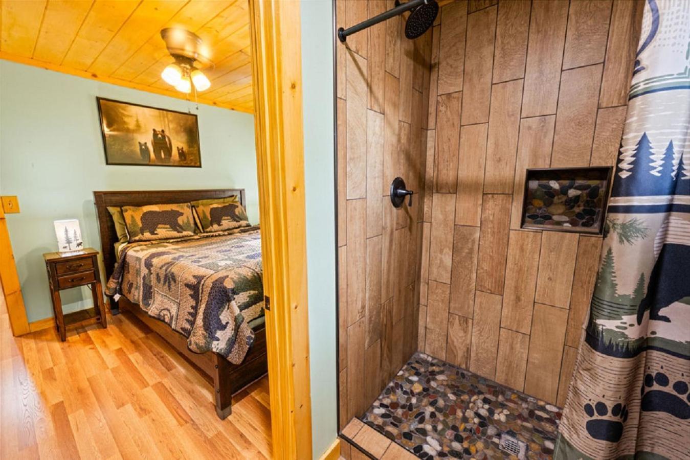 Brand New Tiny Cabin! A Bearly Adventure Sevierville Eksteriør bilde